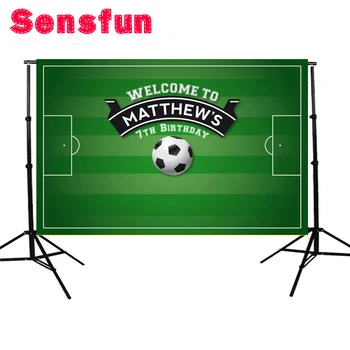 ZY208 Customize Soccer Background Birthday Celebration Communion Photocall Newborn Photo Backdrops Studio Props
ZY208 Customize Soccer Background Birthday Celebration Communion Photocall Newborn Photo Backdrops Studio Props