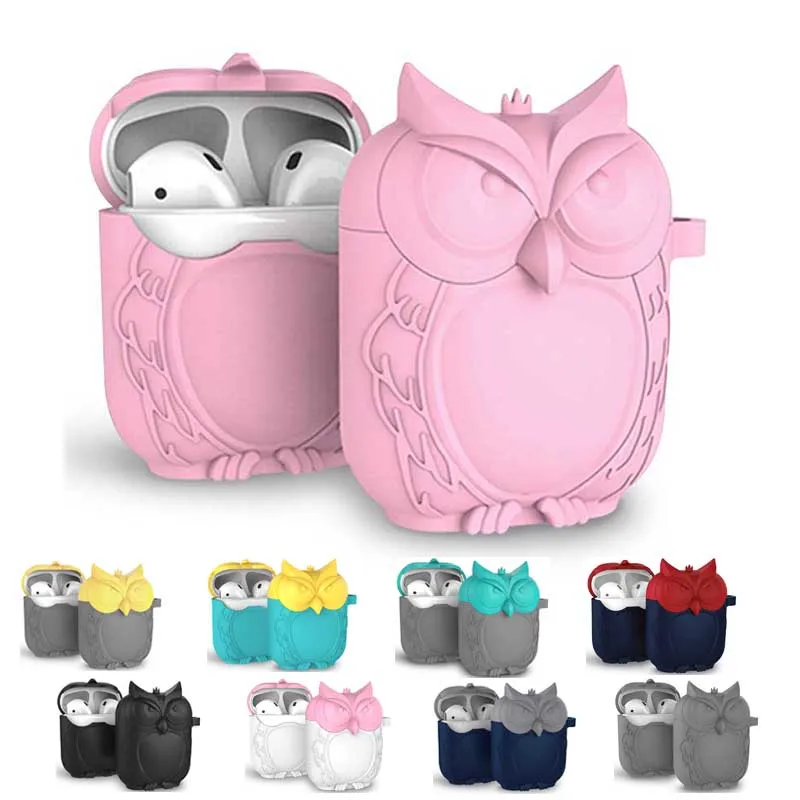 For Airpods Protective Case Wireless Bluetooth Headset Box Charging Bag Cartoon Owl Design Soft Silicone Shockproof Cover Airpod
For Airpods Protective Case Wireless Bluetooth Headset Box Charging Bag Cartoon Owl Design Soft Silicone Shockproof Cover Airpod