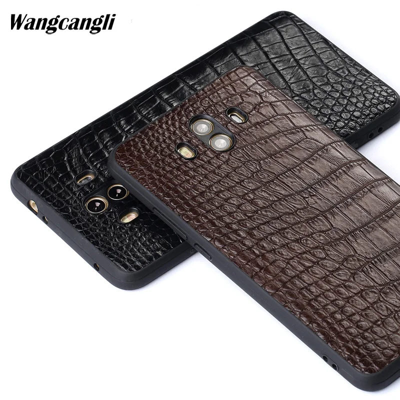 Natural crocodile belly skin phone case for Huawei mate10 Luxury Genuine Leather all-inclusive phone protection case
Natural crocodile belly skin phone case for Huawei mate10 Luxury Genuine Leather all-inclusive phone protection case