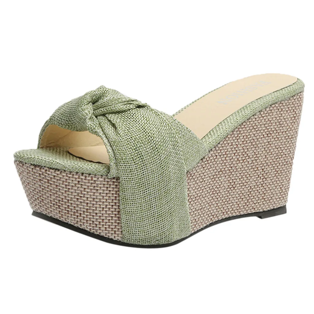 SAGACE Women Casual Wedge Summer Slip-On High Heel Platform Peep Toe Shoes Bow Sandals Sexy High Quality Solid Ladies Shoes
SAGACE Women Casual Wedge Summer Slip-On High Heel Platform Peep Toe Shoes Bow Sandals Sexy High Quality Solid Ladies Shoes