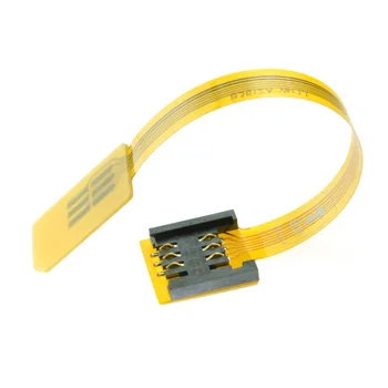 Jimier 10cm GSM CDMA Standard UIM SIM Card Kit Male to Female Extension Soft Flat FPC Cable Extender
Jimier 10cm GSM CDMA Standard UIM SIM Card Kit Male to Female Extension Soft Flat FPC Cable Extender