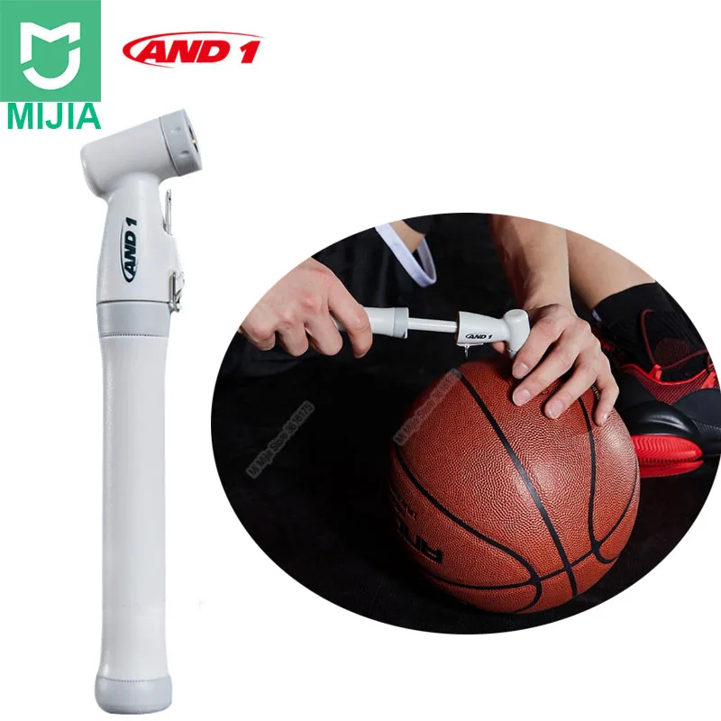 Xiaomi Mijia AND1 Portable Tire Pressure Inflator Pump Two-way Portable Pump for Football Basketball Volleyball with Gas Needle
Xiaomi Mijia AND1 Portable Tire Pressure Inflator Pump Two-way Portable Pump for Football Basketball Volleyball with Gas Needle