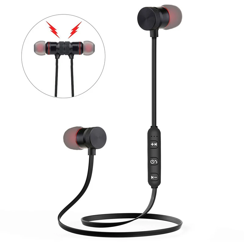 Hot Magnetic Music Wireless Bluetooth Earphone Wireless Headsets Sport Earbuds with Mic For iPhone X XS 7 8 For All Phone
Hot Magnetic Music Wireless Bluetooth Earphone Wireless Headsets Sport Earbuds with Mic For iPhone X XS 7 8 For All Phone