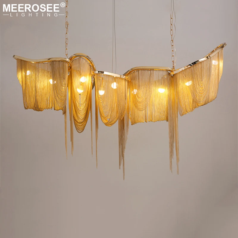 New Arrival Aluminum Chian Pendant Light Creative Rectangle Suspension Drop Lamp Lustrefor Living room Dining room Hotel Project
New Arrival Aluminum Chian Pendant Light Creative Rectangle Suspension Drop Lamp Lustrefor Living room Dining room Hotel Project