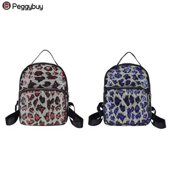 Casual Sequins Leopard Print Backpack Satchel Women Bling Bling Travel Shoulder Bags School Book Bag
Casual Sequins Leopard Print Backpack Satchel Women Bling Bling Travel Shoulder Bags School Book Bag