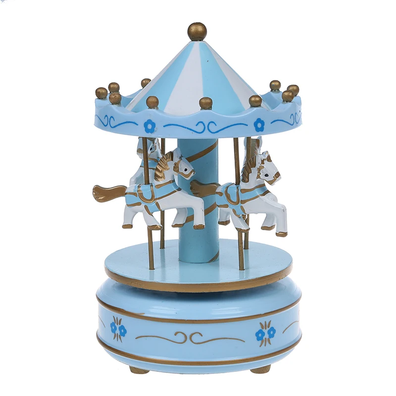 Best Musical carousel horse wooden carousel music box toy child baby Light Blue game
Best Musical carousel horse wooden carousel music box toy child baby Light Blue game
