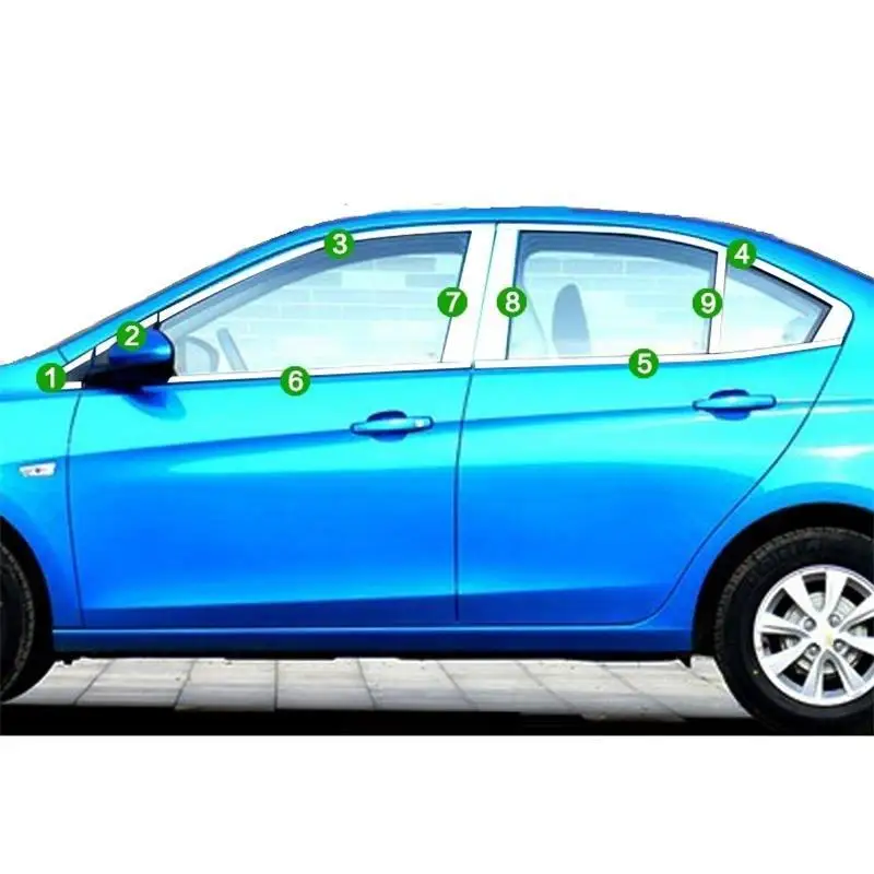 Window automobile modified car styling decoration sticker strip covers bright sequins modification 15 16 17 FOR Chevrolet Sail
Window automobile modified car styling decoration sticker strip covers bright sequins modification 15 16 17 FOR Chevrolet Sail