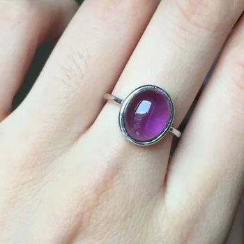 MeiBaPJ Natural Amethyst Gemstone Fashion Ellipse Simple Ring for Women Real 925 Sterling Silver Fine Charm Jewelry
MeiBaPJ Natural Amethyst Gemstone Fashion Ellipse Simple Ring for Women Real 925 Sterling Silver Fine Charm Jewelry