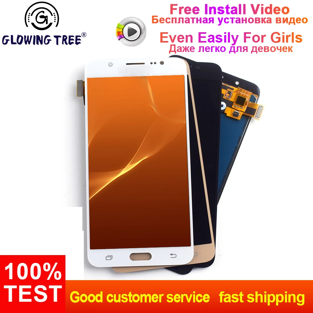 J7 2016 LCD For Samsung Galaxy J7 2016 J710 SM-J710F J710M J710H J710FN Touch Screen Digitizer + LCD Display Panel Assembly
J7 2016 LCD For Samsung Galaxy J7 2016 J710 SM-J710F J710M J710H J710FN Touch Screen Digitizer + LCD Display Panel Assembly