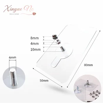 12pcs 8/12/16mm Seamless Adhesive Hook Viscose Hook Screw Strong Pendant Paste ScrewsStainless Hanger Screws for Keuken Badkamer
12pcs 8/12/16mm Seamless Adhesive Hook Viscose Hook Screw Strong Pendant Paste ScrewsStainless Hanger Screws for Keuken Badkamer
