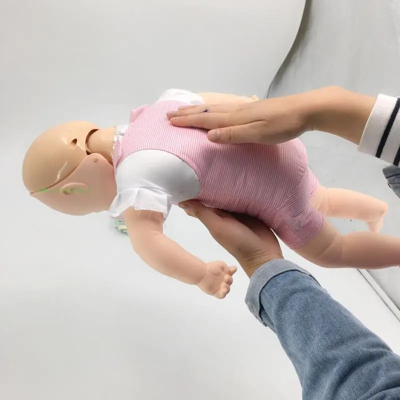Baby infarction model infant airway obstruction and CPR model Respiratory poly-stop emergency
Baby infarction model infant airway obstruction and CPR model Respiratory poly-stop emergency