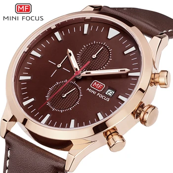 MINIFOCUS Men's Watch Luxury Brand Fashion Casual Quartz Leather Waterproof Sports Watches Chronograph Clock Relogio Masculino
MINIFOCUS Men's Watch Luxury Brand Fashion Casual Quartz Leather Waterproof Sports Watches Chronograph Clock Relogio Masculino