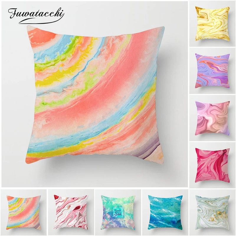 Fuwatacchi Gradient Paisley Cushion Cover Blooming Pattern Striped Printed Pillow Cover Home Sofa Chair Decorative Pillowcase
Fuwatacchi Gradient Paisley Cushion Cover Blooming Pattern Striped Printed Pillow Cover Home Sofa Chair Decorative Pillowcase