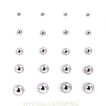 LUXUKISSKIDS 2-6mm Stainless Steel Ball Christmas Earings Kids Stud Earrings For Women Fashion Jewelry pendientes oorbellen
LUXUKISSKIDS 2-6mm Stainless Steel Ball Christmas Earings Kids Stud Earrings For Women Fashion Jewelry pendientes oorbellen