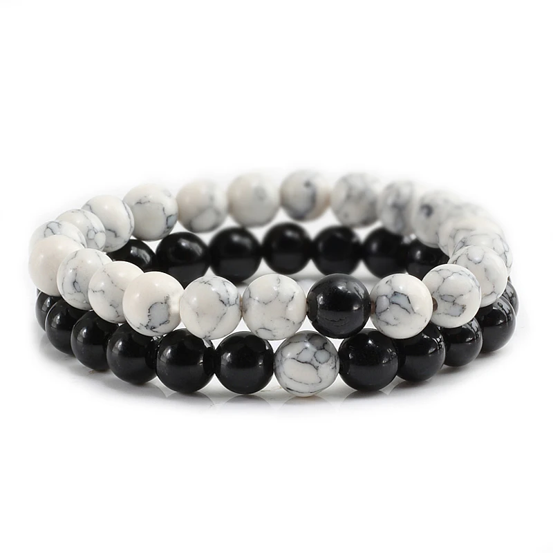 2 Pcs/set Couple Distance Colorful Beads Bracelet Natural Stone Strand Yoga Bracelets Charm Jewelry Gifts for Women Men Lovers
2 Pcs/set Couple Distance Colorful Beads Bracelet Natural Stone Strand Yoga Bracelets Charm Jewelry Gifts for Women Men Lovers