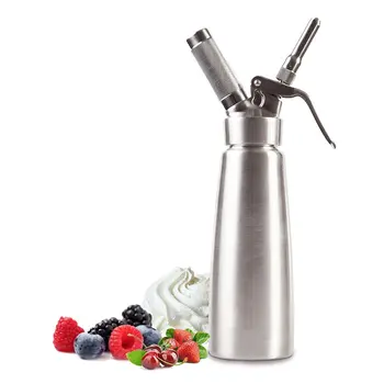 Master Professional 500ml whole Stainless Steel Whipped Cream Dispenser and Head, 0.5-Litre(500ml)
Master Professional 500ml whole Stainless Steel Whipped Cream Dispenser and Head, 0.5-Litre(500ml)