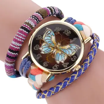 2017 New Fashion The Sleek Stylish And Chic Knit Bracelet Butterfly Watch Ladies Decorative masculino relogio feminino Ma2
2017 New Fashion The Sleek Stylish And Chic Knit Bracelet Butterfly Watch Ladies Decorative masculino relogio feminino Ma2