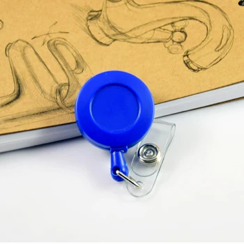 High quality Blue color Easy Pull Buckle Retractable Plastic Badge Reel with Belt Clip for name Badge ID card
High quality Blue color Easy Pull Buckle Retractable Plastic Badge Reel with Belt Clip for name Badge ID card