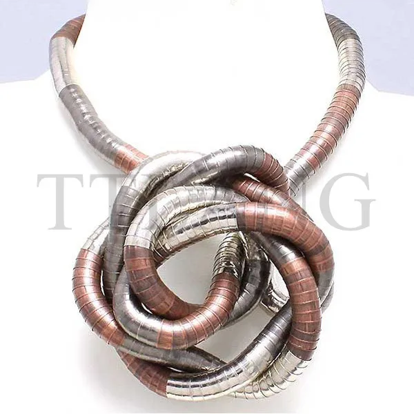 Manufacture 5mm 90cm Silver&Copper&Black Mixed Plated Iron Bendable Flexible Bendy Snake Necklace,10pcs/pack
Manufacture 5mm 90cm Silver&Copper&Black Mixed Plated Iron Bendable Flexible Bendy Snake Necklace,10pcs/pack