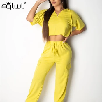 FQLWL Casual Two Piece Set Women Suit Hooded Female Tracksuit Zipper Sexy Crop Top and Pants Women Outfits Summer Matching Sets
FQLWL Casual Two Piece Set Women Suit Hooded Female Tracksuit Zipper Sexy Crop Top and Pants Women Outfits Summer Matching Sets