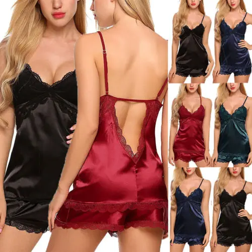 HIRIGIN Newest Sexy Ladies Lingerie Sleepwear Women Babydoll Silk Stain Underwear Nightdress Lace Tops Tee Shorts
HIRIGIN Newest Sexy Ladies Lingerie Sleepwear Women Babydoll Silk Stain Underwear Nightdress Lace Tops Tee Shorts
