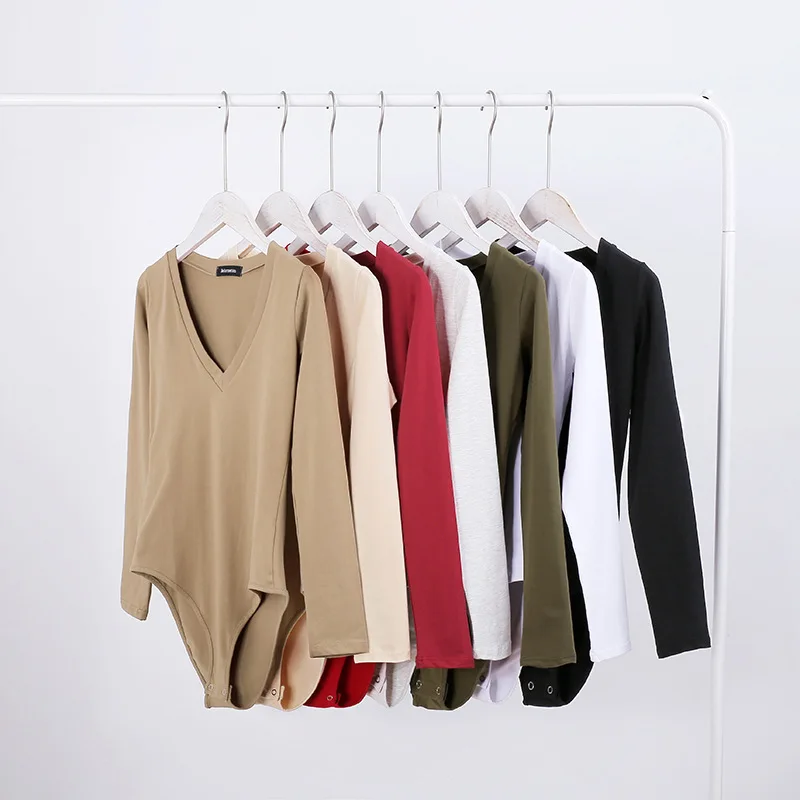 Jellpe Sexy Jumpsuits Combinaison Femme Overalls New Style 2017 Autumn Basic Rompers Women Long Sleeve Bodysuits
Jellpe Sexy Jumpsuits Combinaison Femme Overalls New Style 2017 Autumn Basic Rompers Women Long Sleeve Bodysuits