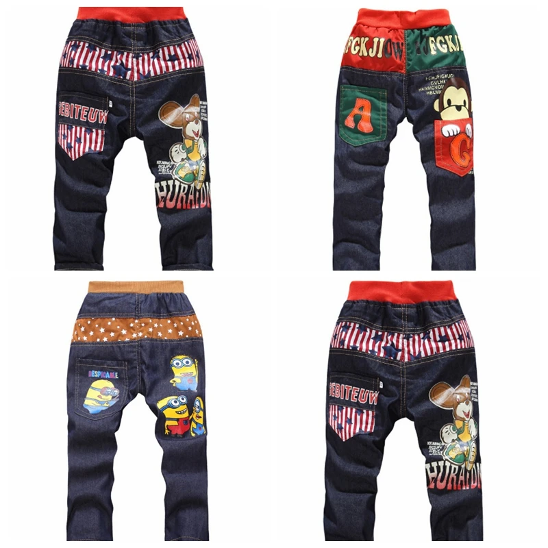 Low-cost sales spring autumn children kids cartoon jeans trousers letter boy girl jeans pants
Low-cost sales spring autumn children kids cartoon jeans trousers letter boy girl jeans pants