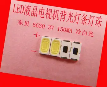 100piece/lot for repair Konka Skyworth Changhong Hisense LCD TV LED backlight SMD LEDs 3V 5630 Cold white light emitting diode
100piece/lot for repair Konka Skyworth Changhong Hisense LCD TV LED backlight SMD LEDs 3V 5630 Cold white light emitting diode