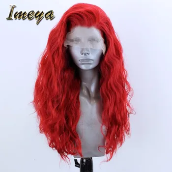 Imeya Red Wavy Synthetic Lace Front Wigs Glueless Synthetic Hair Heat Resistant Fiber Cosplay/Party Wigs For Women
Imeya Red Wavy Synthetic Lace Front Wigs Glueless Synthetic Hair Heat Resistant Fiber Cosplay/Party Wigs For Women