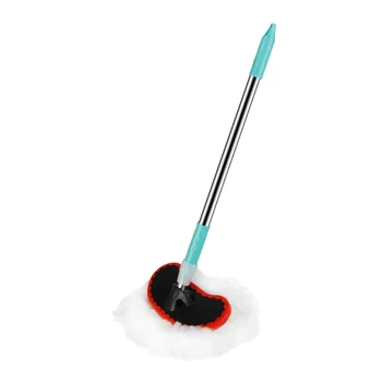 Telescopic stainless steel pole floor cleaning mop household cleaning tool, multi-purpose car wash cleaning floor 
Telescopic stainless steel pole floor cleaning mop household cleaning tool, multi-purpose car wash cleaning floor