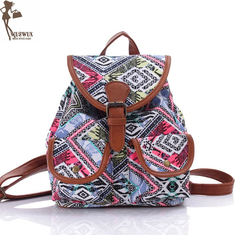 women backpack new fashion canvas printing backpacks national style for girls casual travel small backpack good quality
women backpack new fashion canvas printing backpacks national style for girls casual travel small backpack good quality