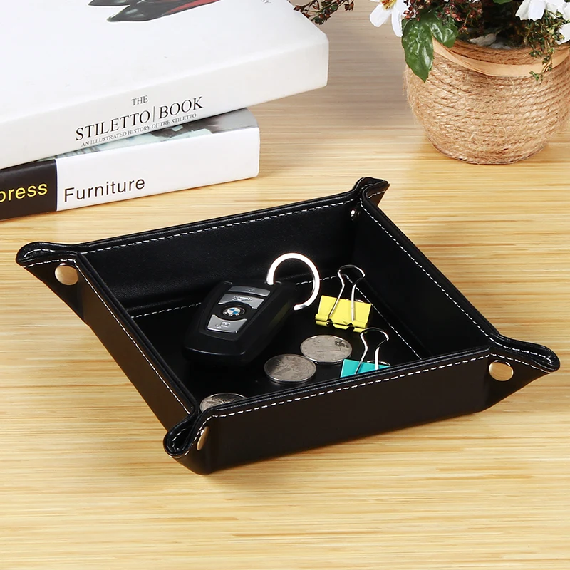Rquare 22*22cm woode+PU leather storage tray Office desk storage box serving tray Home decoration box Key storage box PTP11
Rquare 22*22cm woode+PU leather storage tray Office desk storage box serving tray Home decoration box Key storage box PTP11