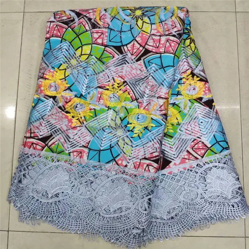 2019 Nigeria new design super hollandais wax African clothing Holland printed fabric 6 yards for skirt sewing lace xf65-1484
2019 Nigeria new design super hollandais wax African clothing Holland printed fabric 6 yards for skirt sewing lace xf65-1484