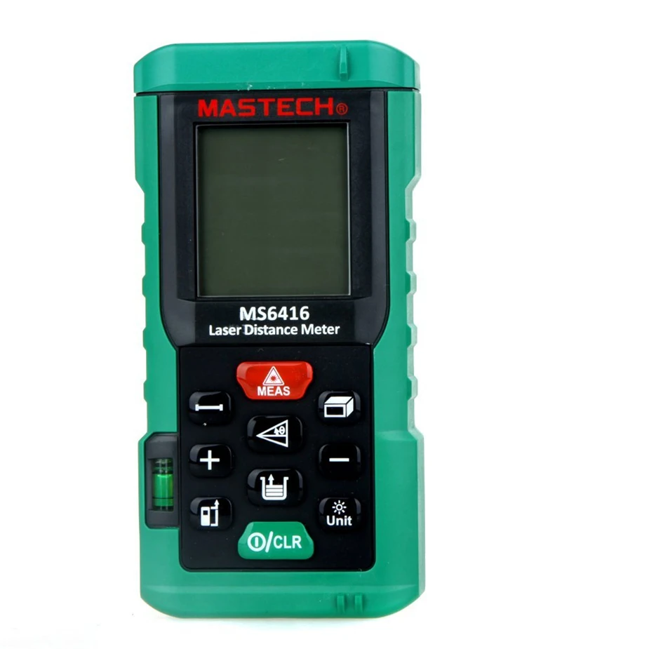 Original MASTECH MS6416 60m Laser Distance Meter Rangefinder Tape Measure Level Tool
Original MASTECH MS6416 60m Laser Distance Meter Rangefinder Tape Measure Level Tool