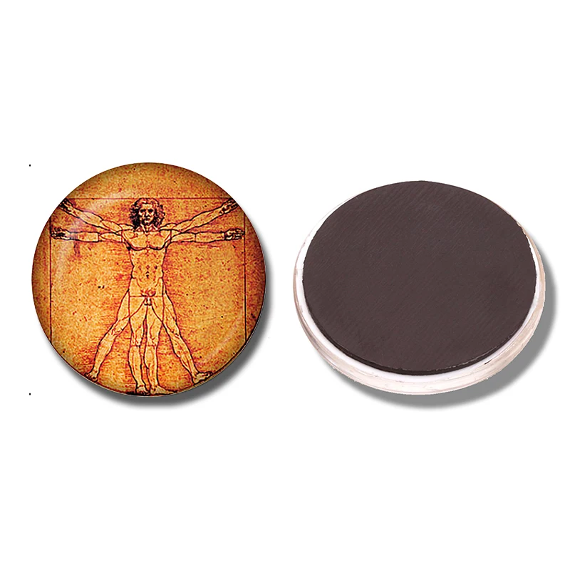 Leonardo Da Vinci The Vitruvian Man Art 30 MM Fridge Magnet Glass Cabochon Magnetic Refrigerator Stickers Note Holder Home Decor
Leonardo Da Vinci The Vitruvian Man Art 30 MM Fridge Magnet Glass Cabochon Magnetic Refrigerator Stickers Note Holder Home Decor