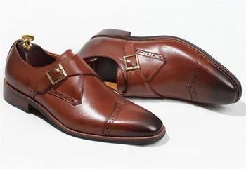 Men retro chunky heel patchwork square toe handmade shoes oxford leather shoes dressshoes
Men retro chunky heel patchwork square toe handmade shoes oxford leather shoes dressshoes