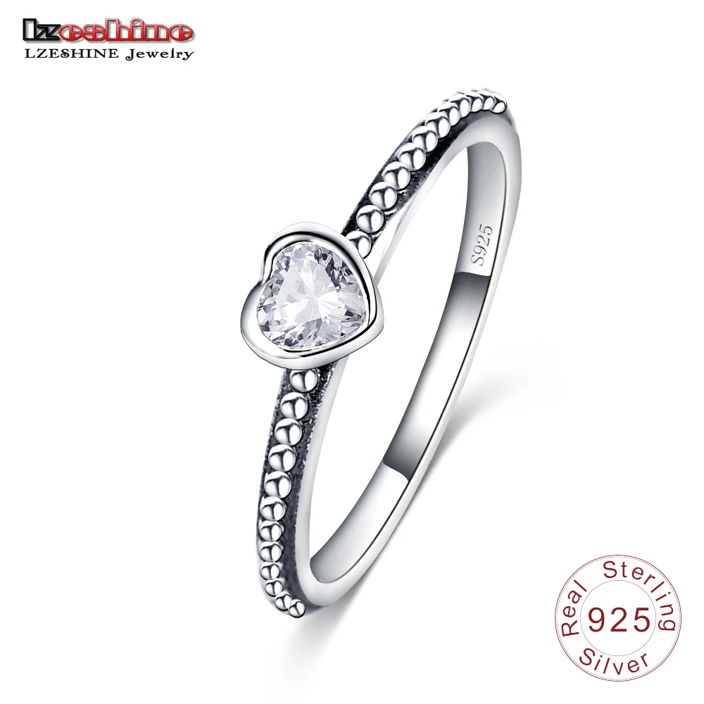 LZESHINE 100% 925 Sterling Silver Ring Love Heart Romantic Finger Ring for Women Wedding Engagement Rings Jewelry Gift SRI0024
LZESHINE 100% 925 Sterling Silver Ring Love Heart Romantic Finger Ring for Women Wedding Engagement Rings Jewelry Gift SRI0024