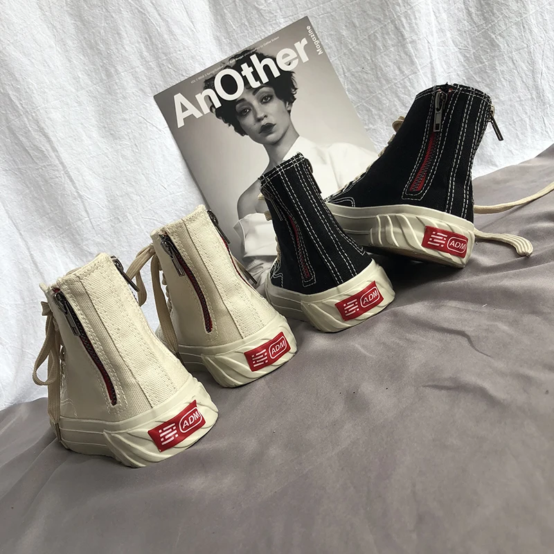 2018 New Arrival Women High Top Canvas Shoes Flat Fashion Shoes Women Canvas Design Vulcanized Shoes Women
2018 New Arrival Women High Top Canvas Shoes Flat Fashion Shoes Women Canvas Design Vulcanized Shoes Women