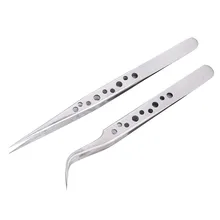 2021NEW Electronics Industrial Tweezers Anti-static Curved Straight Tip Precision Stainless Forceps Phone Repair Hand Tools Sets
2021NEW Electronics Industrial Tweezers Anti-static Curved Straight Tip Precision Stainless Forceps Phone Repair Hand Tools Sets