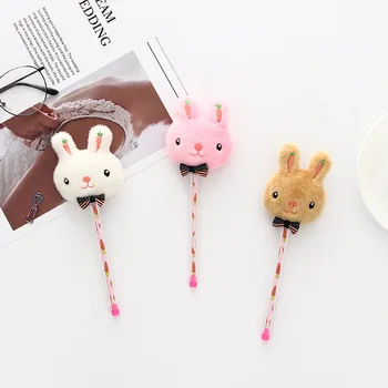 21 pcs/Lot Cartoon rabbit orange carrot gel pen 0.5mm Black color ink toy Office supplies Material Canetas escolar FB765
21 pcs/Lot Cartoon rabbit orange carrot gel pen 0.5mm Black color ink toy Office supplies Material Canetas escolar FB765