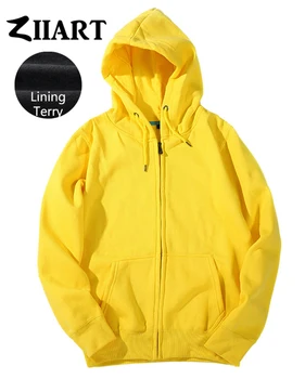 Man Full Zip Terry Hooded Coat Jackets Black Royal Blue Light Gray Red White Yellow Couple Clothes Autumn Winter ZIIART
Man Full Zip Terry Hooded Coat Jackets Black Royal Blue Light Gray Red White Yellow Couple Clothes Autumn Winter ZIIART