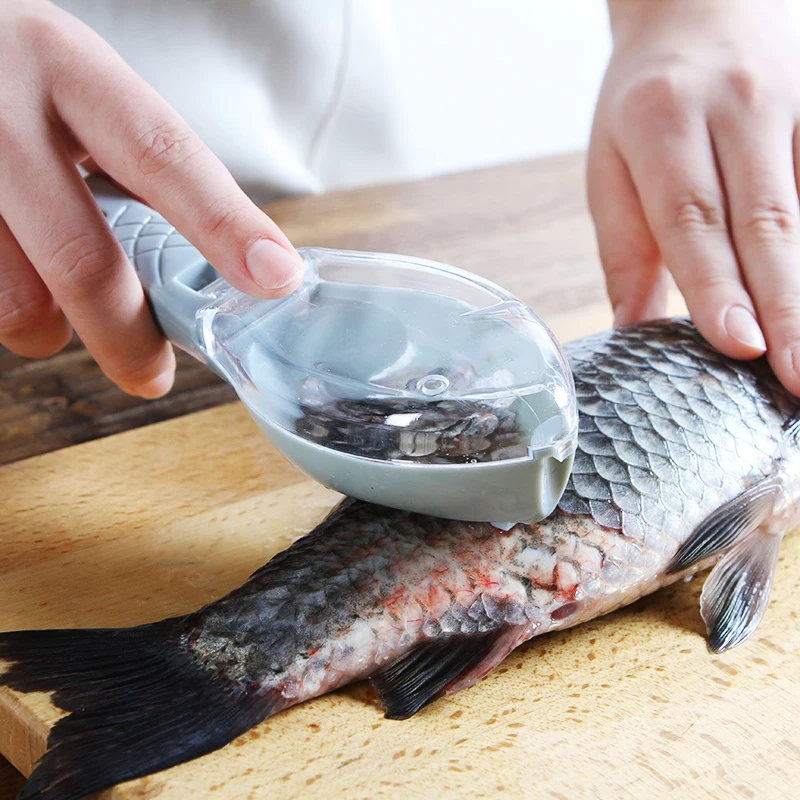 Fish Scales Scraper Fish Skin Brush Scraping Graters with Cover for Scraping Fish Scales Knife Cleaning Peeler Scaler Scraper
Fish Scales Scraper Fish Skin Brush Scraping Graters with Cover for Scraping Fish Scales Knife Cleaning Peeler Scaler Scraper