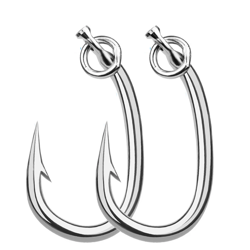 1pcs Brand Saltwater Fishing Hook Tuna Hook 10/0#-16/0# Model stainless steel fishhook
1pcs Brand Saltwater Fishing Hook Tuna Hook 10/0#-16/0# Model stainless steel fishhook