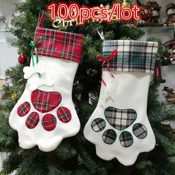 100pcs/lot free shipping new arrival Christmas stocking sherpa paw stockings gift bags 2 colors mixed X-mas gift bags decoration
100pcs/lot free shipping new arrival Christmas stocking sherpa paw stockings gift bags 2 colors mixed X-mas gift bags decoration