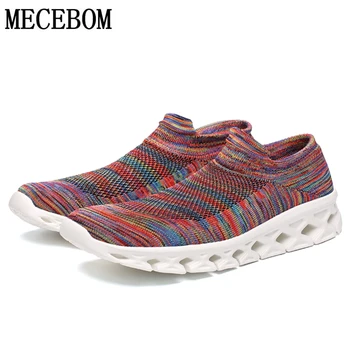 Men's Sock Shoes Weave Lovers Sneakers 36-46 8 Color Mesh Breathable Casual Shoes For Male Lightweight Slip-on Men Sneakers AJ1m 
Men's Sock Shoes Weave Lovers Sneakers 36-46 8 Color Mesh Breathable Casual Shoes For Male Lightweight Slip-on Men Sneakers AJ1m