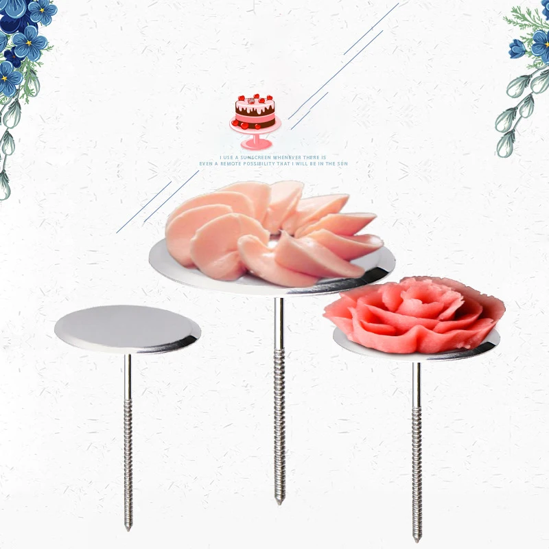 1PC DIY Needle Stick Cake Flower Nails Baking Piping Stands Tools Ice Cream Cake Decorating Tools Stainless Steel Piping Nail
1PC DIY Needle Stick Cake Flower Nails Baking Piping Stands Tools Ice Cream Cake Decorating Tools Stainless Steel Piping Nail