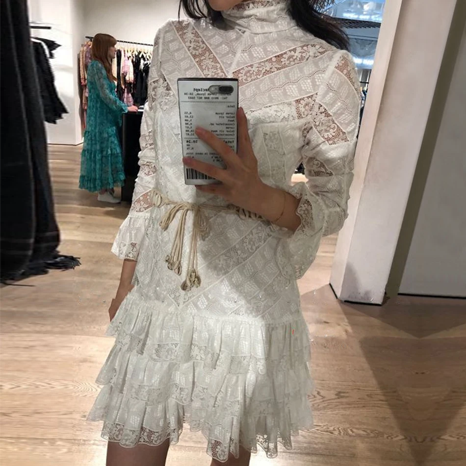 Seamyla 2019 New Arrivals Elegant Dress Women Long Sleeve Ruffles Lace Summer Dresses Celebrity Evening Party Dress Vestidos
Seamyla 2019 New Arrivals Elegant Dress Women Long Sleeve Ruffles Lace Summer Dresses Celebrity Evening Party Dress Vestidos
