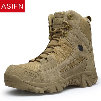ASIFN Men Winter Military Boots Men's Comfortable Ankle Male Fashion Work Shoes Man Army Desert Combat Snow Footwear Man
ASIFN Men Winter Military Boots Men's Comfortable Ankle Male Fashion Work Shoes Man Army Desert Combat Snow Footwear Man