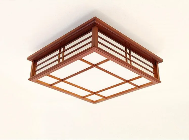Japanese Style Square Ceiling Lamp Led Lighting Living Room Study Bedroom Solid Wooden Light Modern Minimalist LED Ceiling Lamp
Japanese Style Square Ceiling Lamp Led Lighting Living Room Study Bedroom Solid Wooden Light Modern Minimalist LED Ceiling Lamp