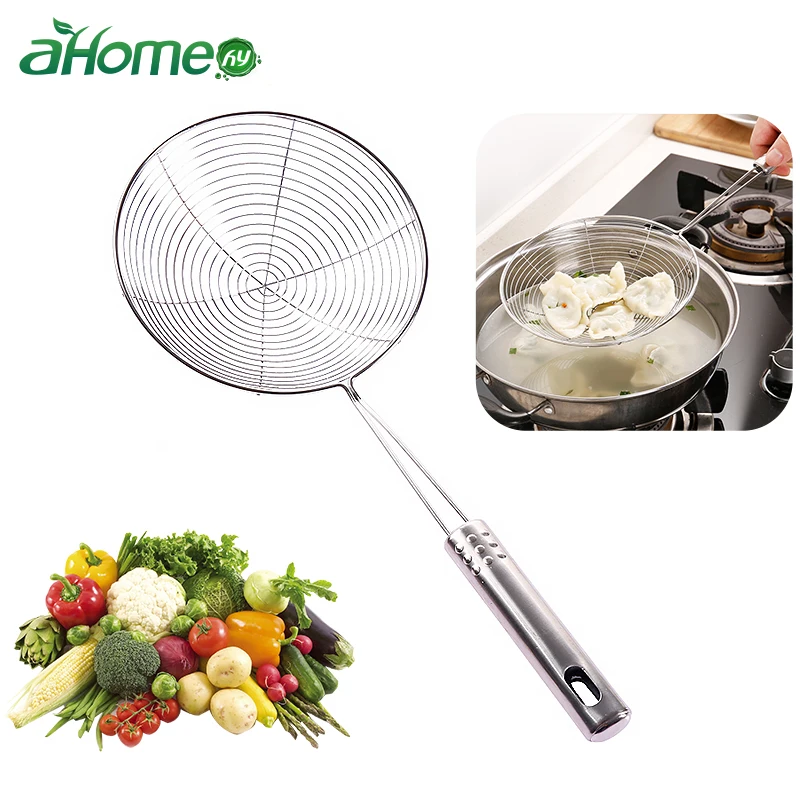 Long handle stainless steel filter colander kitchen fried net sieve dumplings spoon Foods sifter Kitchen French Fries Colander
Long handle stainless steel filter colander kitchen fried net sieve dumplings spoon Foods sifter Kitchen French Fries Colander